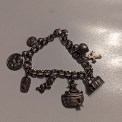Silver Charm Bracelet 925