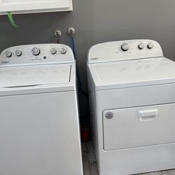 Washer and dryer