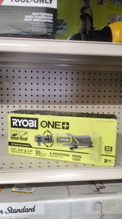 RYOBI ONE + 18V MULTI - SIZE RATCHET (TOOL ONLY)