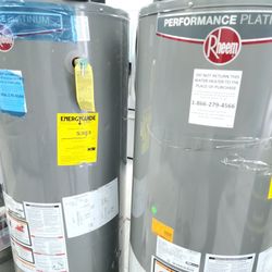 New Water Heater Rheem Performance Platinum 