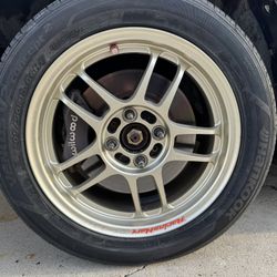 racing Hart Cp-035 Wheels With Tires 