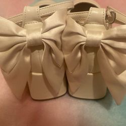 High Heel Bow Shoes 