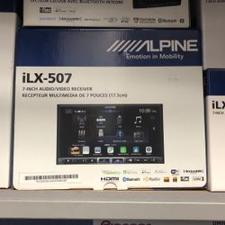 Alpine ILX - 507 7” Video Receiver On Sale / Payment Plans/ Zero Down/ Zero Down/ No Credit Needed 