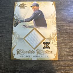 George Lombard Jr Jersey Card