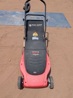 Black & Decker Lawn Hog electric mulching mower/ lawnmower