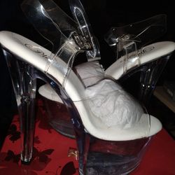 Pleasure Heels'Treasure808FLA' Size 8
