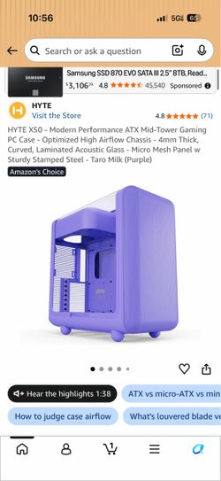 HYTE PC case