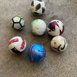 Nike and Adidas Soccer Balls (See Description)