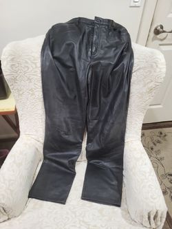 Black Leather Pants