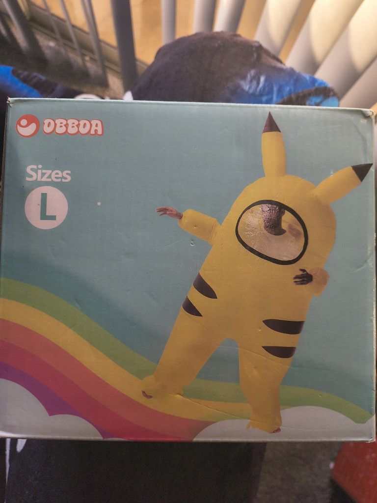New Large Costume Plus Takes Batteries 