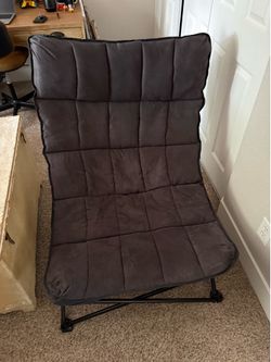Large Padded Folding Chair