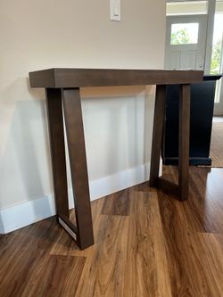 New Wood Console Table