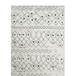 8/10 Moroccan Design Rug  