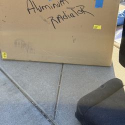 New 92 Dodge Aluminum Radiator 