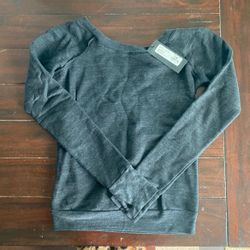 BNWT DARK GREY DESIGNER SWEATSHIRT