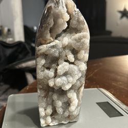 972G! Sphalerite/Black Sphalerite Freeform! Druzy’s All Over!! Sparkles!