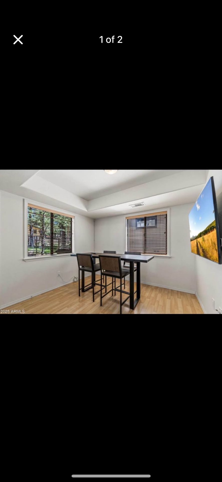 Haystack Bar Height Dining Table With 4 Chairs