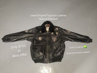 Top Gun Leather Jacket