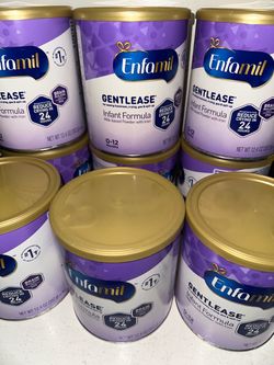 Enfamil Gentlease Infant Formula 12.4 oz Cans