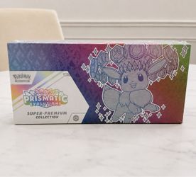 READ DESCRIPTON -Pokémon Prismatic Evolutions Super-Premium Collection Box