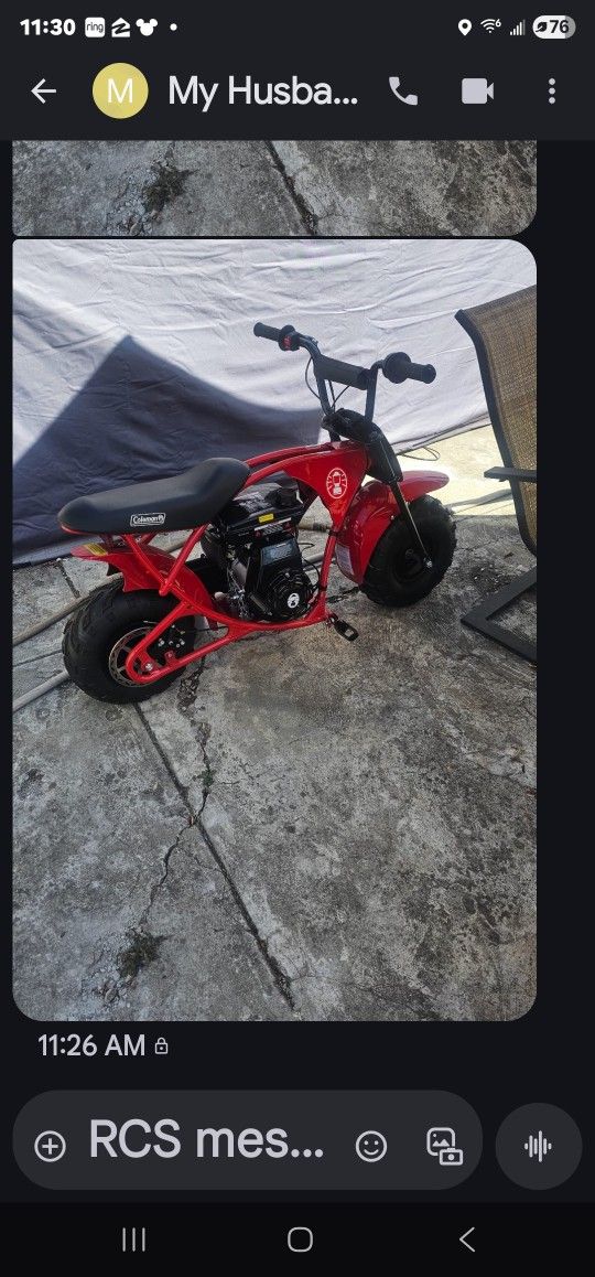 Coleman 100 For $300 and Electric Bike for $150