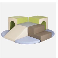 Soft Toddler Arches And Slide Climber 