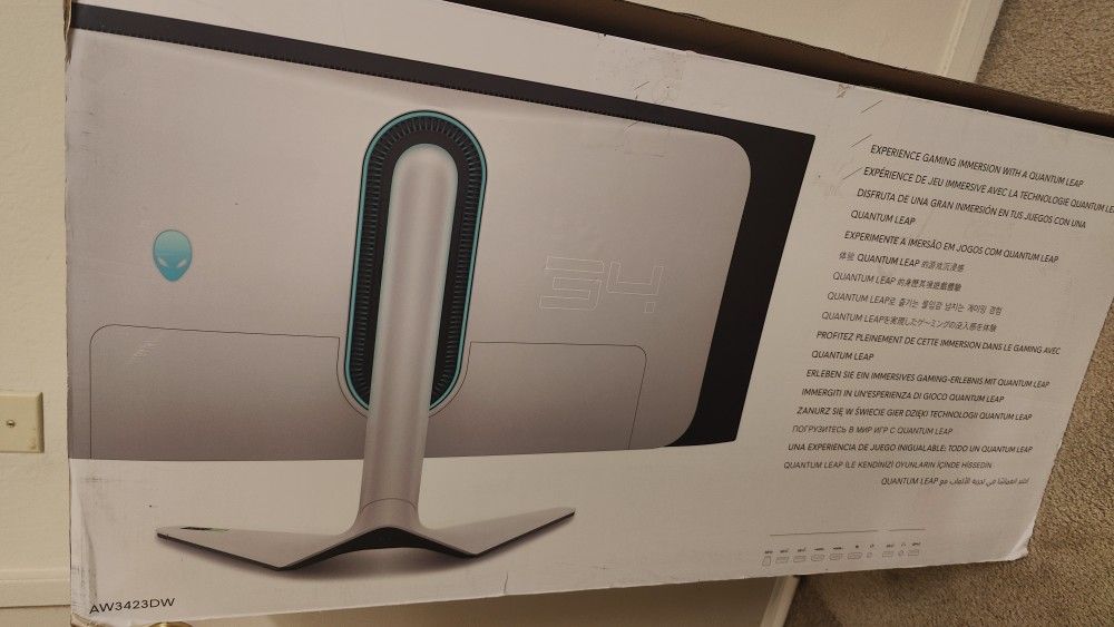 Alienware 34 Curved QD-OLED Gaming Monitor - AW3423DW