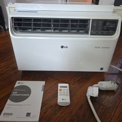 LG 9,500 BTU DUAL Inverter Smart Wi-Fi Enabled Smart Window Air Conditioner AC Unit