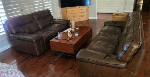 Sofa 2 &3 seat faux leather