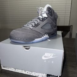 Air Jordan 5 Retro Wolf Grey