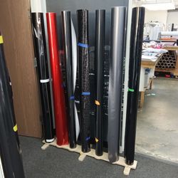 Forge fiber , carbon fiber , red , charcoal, satin black , gloss black vinyl wrap by the yard