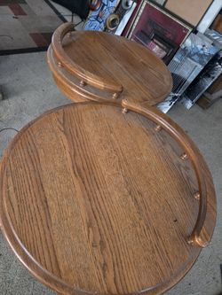Set Of Round End Tables