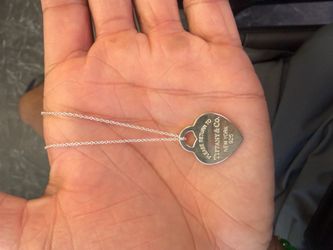 Return to Tiffany, heart pendant in silver, Medium
