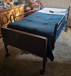 Medline Fully Electric Basic Homecare Bed