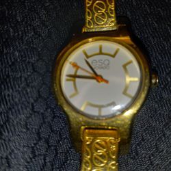 Elegant Ladies Gold Esquire Movado Watch