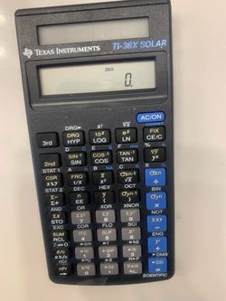 Texas Instruments TI-36X Solar Calculator
