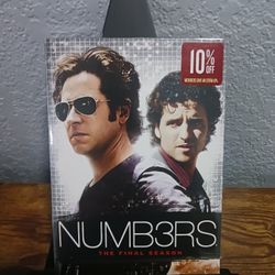 New Numb3rs: Complete Sixth & Final Season (4-Disc DVD Set, 2010) ■Sealed
