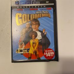 Austin Powers Goldmember DVD  