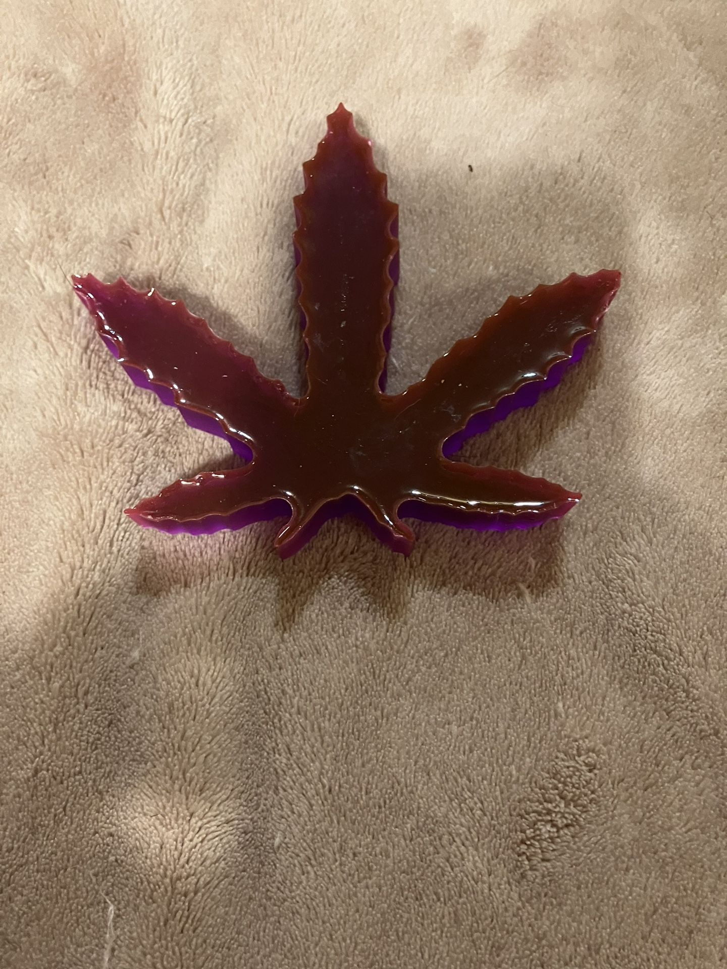 Handmade Resin Leaf