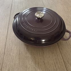 Le Creuset Cast Iron Oval Dutch Oven – Plum