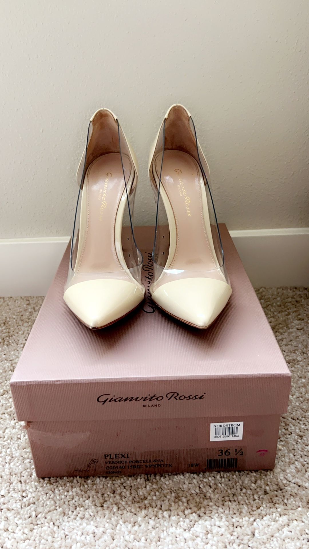 Gianvito Rossi Plexi Pumps