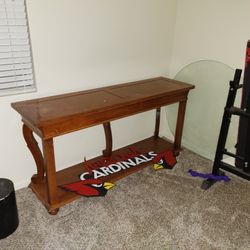 Heavy Wood Stand