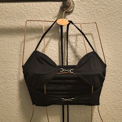 Black Top With Cutouts Small