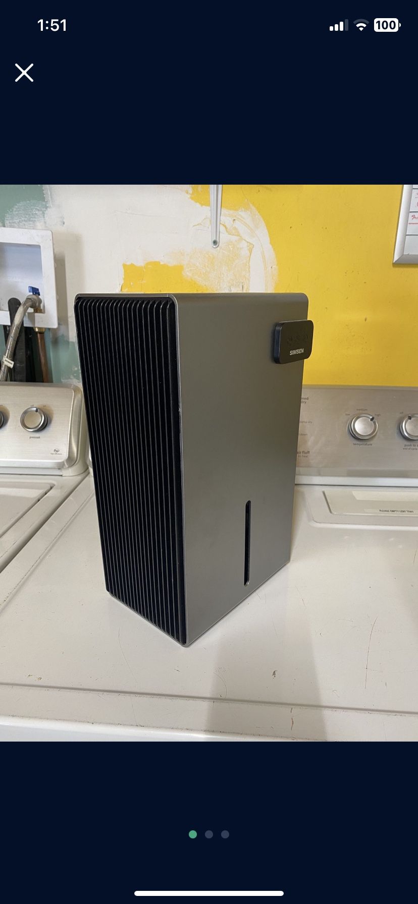 Simsen Dehumidifier 