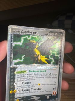 Rocket’s zapdos ex