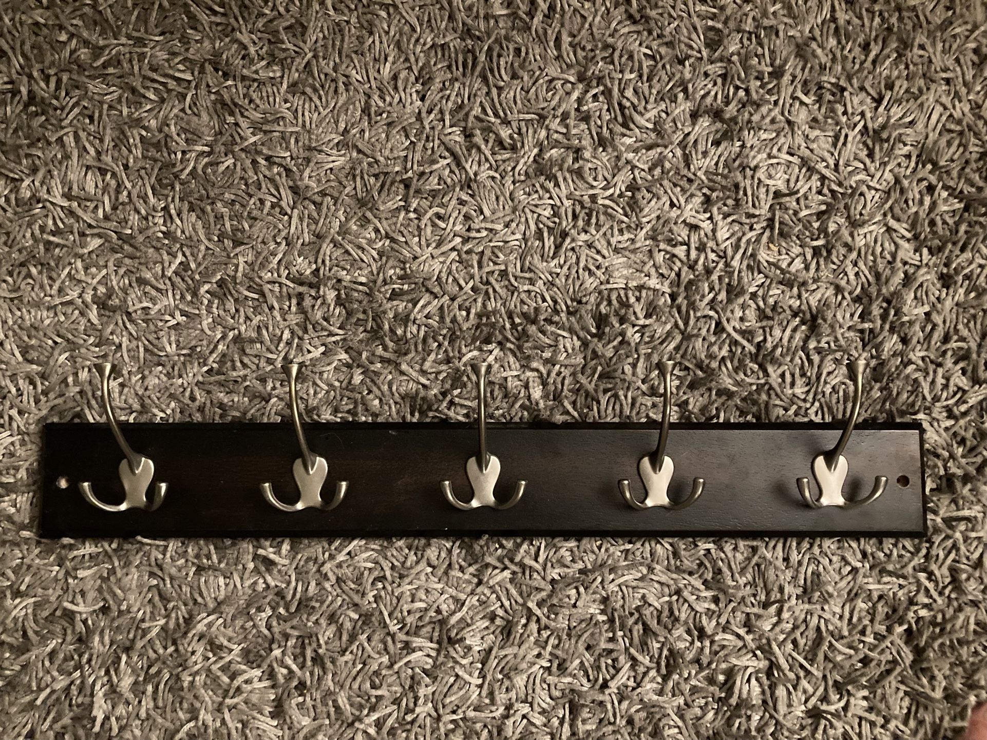 Wall Coat Rack 15 Hooks (from Target)- Brown