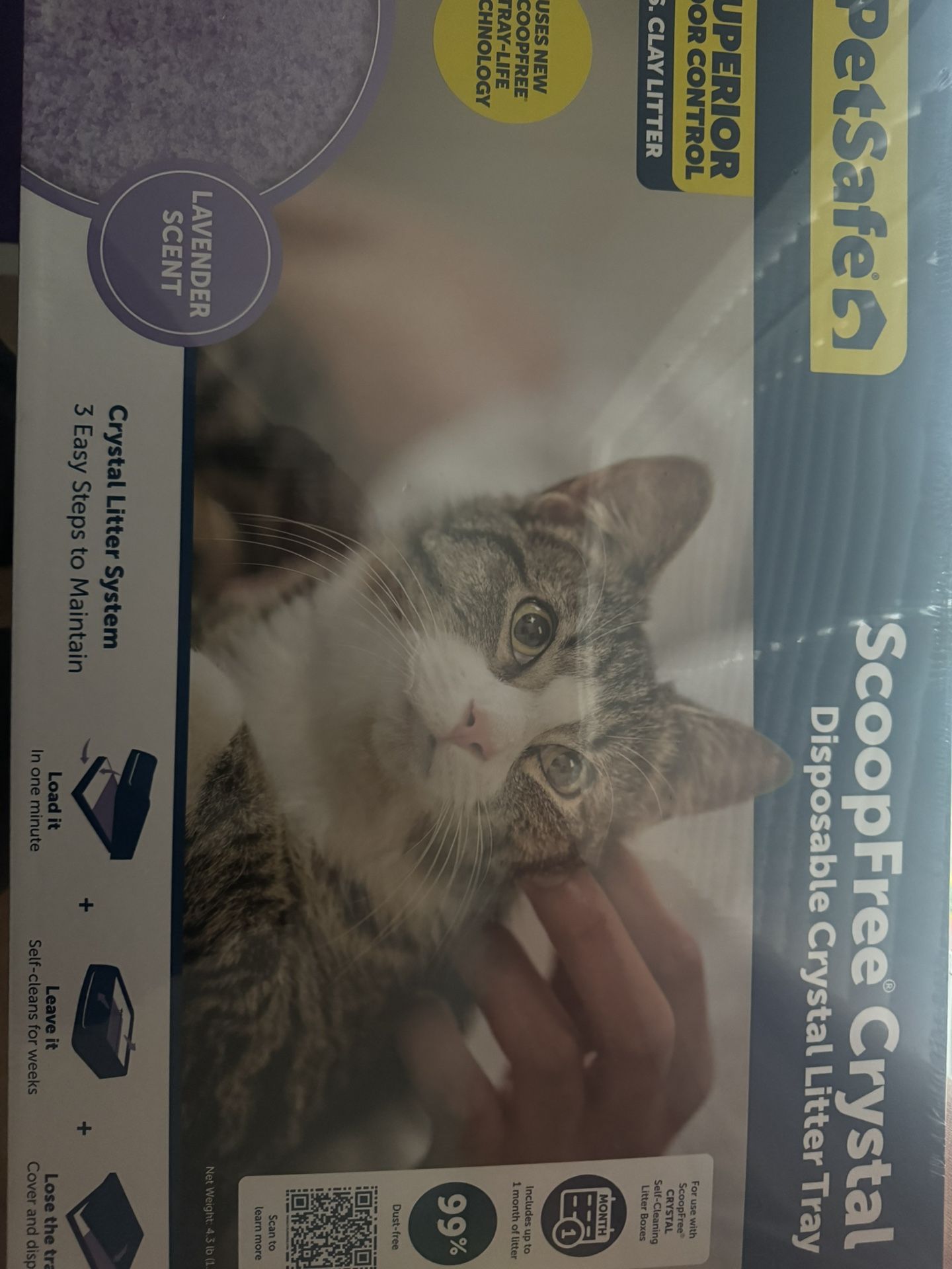Petsafe Scoopfree Crystal Litter Tray