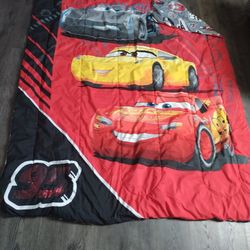 Disney Cars Twin Comforter And Sheet Set