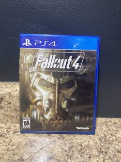 PS4 Video Game - Fallout 4, 2015, pre owned 
