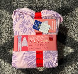 New Girls Youth Sleepwear Set Size 10/12